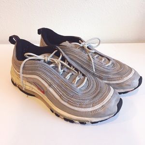 THRASHED Nike Airmax 95 Silver Bullet